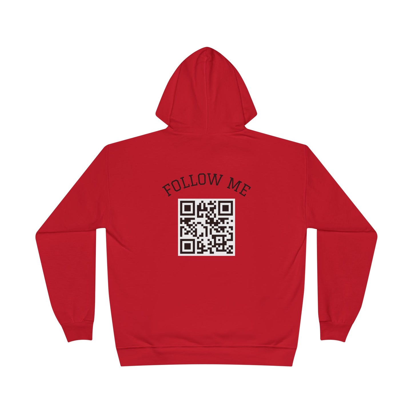 Eco-Friendly Follow Me Hoodie, Unisex Pullover, Sustainable Sweatshirt, Casual Streetwear, Gift for Friends, Everyday Wear