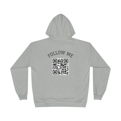 Eco-Friendly Follow Me Hoodie, Unisex Pullover, Sustainable Sweatshirt, Casual Streetwear, Gift for Friends, Everyday Wear