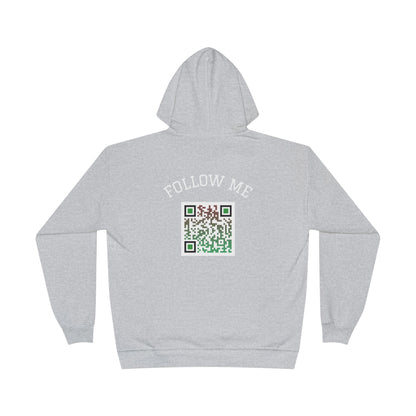 Eco-Friendly Follow Me Hoodie, Unisex Pullover, Sustainable Sweatshirt, Casual Streetwear, Gift for Friends, Everyday Wear
