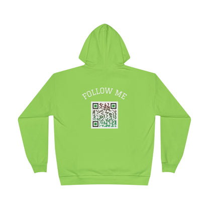 Eco-Friendly Follow Me Hoodie, Unisex Pullover, Sustainable Sweatshirt, Casual Streetwear, Gift for Friends, Everyday Wear