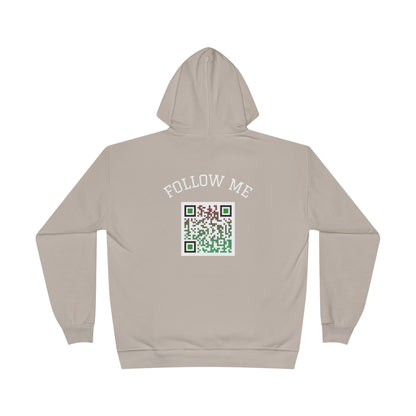 Eco-Friendly Follow Me Hoodie, Unisex Pullover, Sustainable Sweatshirt, Casual Streetwear, Gift for Friends, Everyday Wear