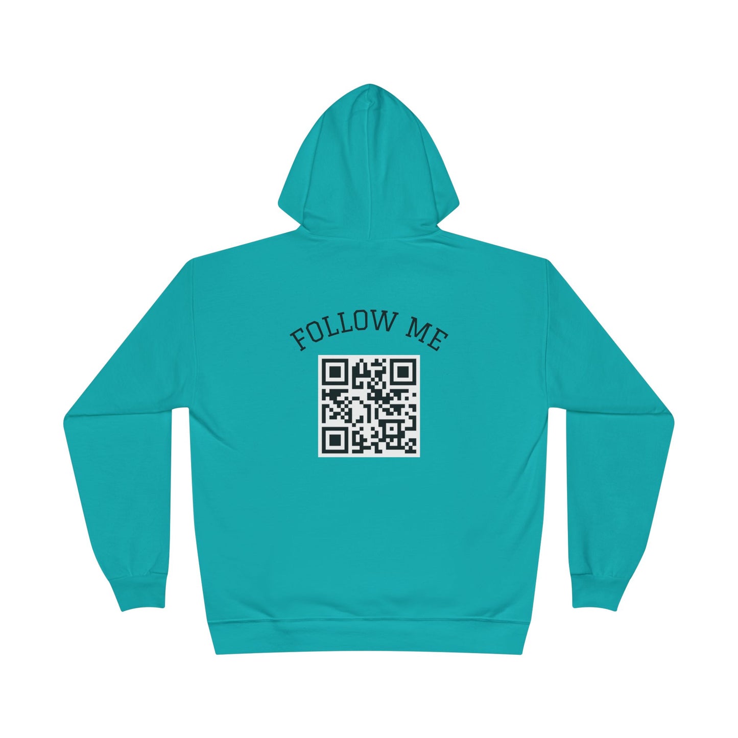 Eco-Friendly Follow Me Hoodie, Unisex Pullover, Sustainable Sweatshirt, Casual Streetwear, Gift for Friends, Everyday Wear