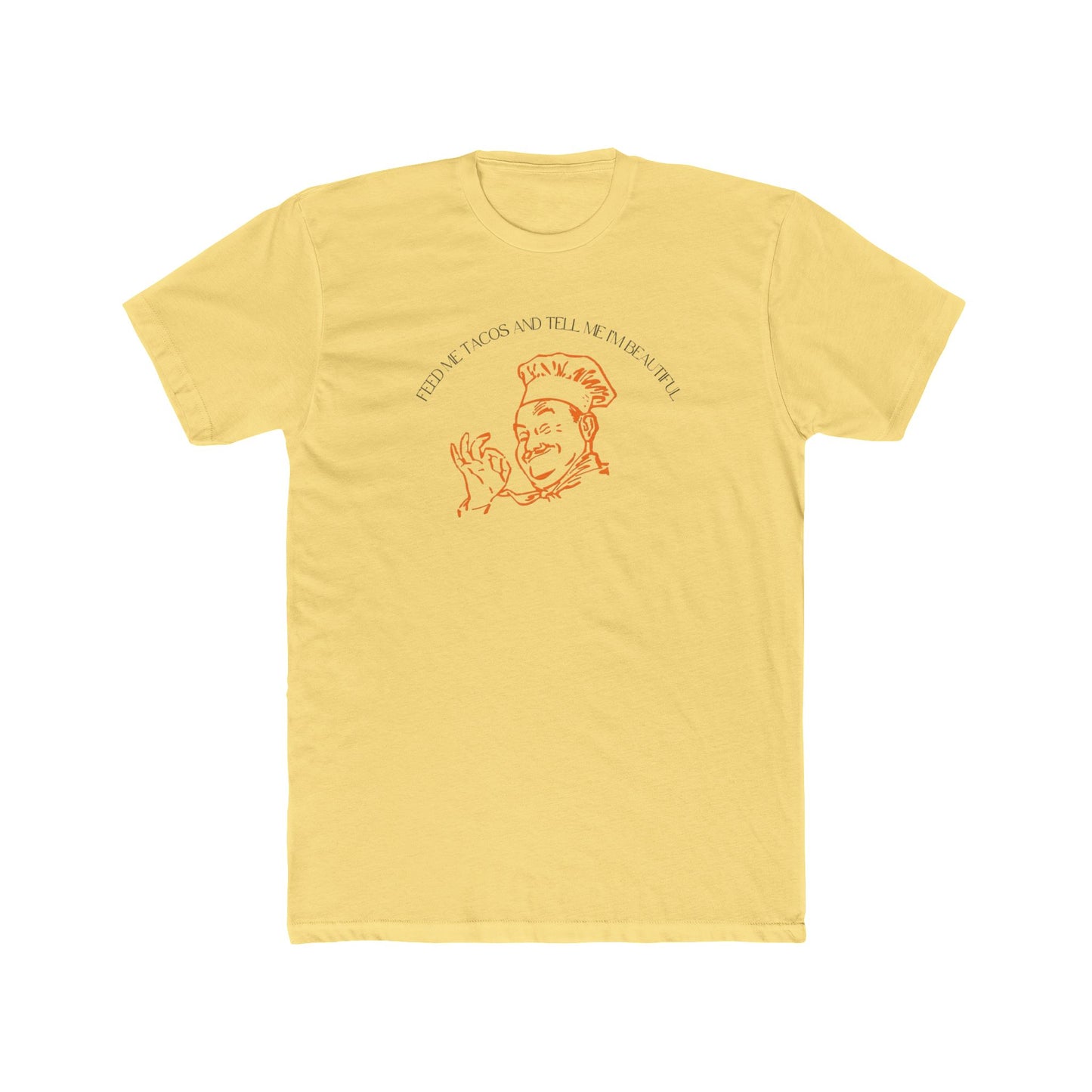 Chef's Inspiration Unisex Cotton Crew Tee – Perfect Gift for Food Lovers, Cooking Enthusiasts, Kitchen Decor, Casual Wear, Culinary Humor