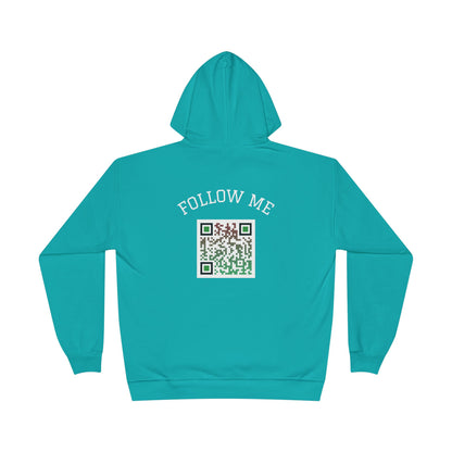 Eco-Friendly Follow Me Hoodie, Unisex Pullover, Sustainable Sweatshirt, Casual Streetwear, Gift for Friends, Everyday Wear